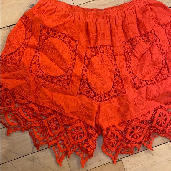 v.de.vinster. Lace Shorts Sz M - Picture 2 of 8